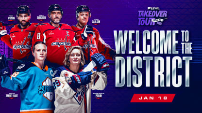 Capital One Arena to Host PWHL Takeover Tour™ Game in Downtown Washington, D.C. 