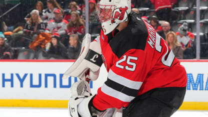 Inspirerande insats från Jacob Markström Devils mot Kraken