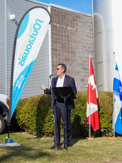 Laiterie de l'Outaouais ground breaking ceremony