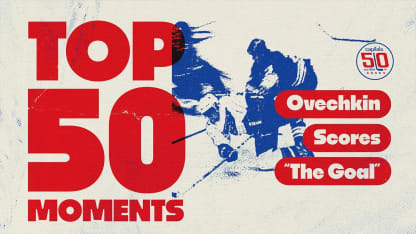 Capitals Top 50 Moments | Ovechkin Scores "The Goal"