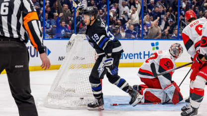 Carolina Hurricanes Tampa Bay Lightning game recap December 20 2025