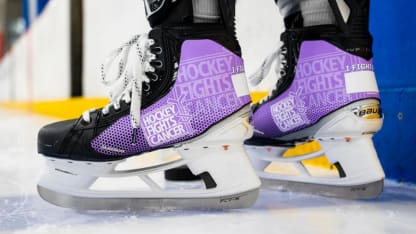 Hockey Fights Cancer Collaboration with SkateSkins