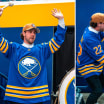 Toronto Blue Jays Ernie Clement hypes up Buffalo Sabres fans
