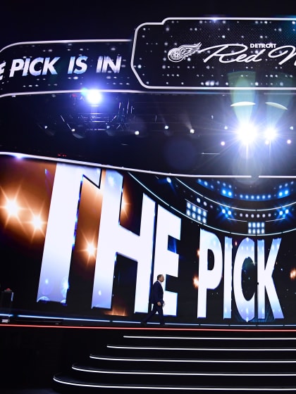 Red Wings wrap up weekend in Los Angeles with Day 2 of 2025 NHL Entry Draft