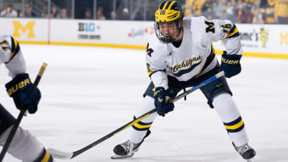 Edmonton Oilers draft pick Aidan Park thriving as freshman at Michigan