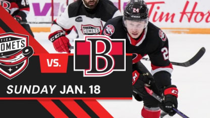 Belleville Senators vs Utica Comets