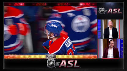 McDavid gets Oilers on board (ASL Cast)