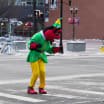 NJ Devil Reenacts Elf's Revolving Door Scene