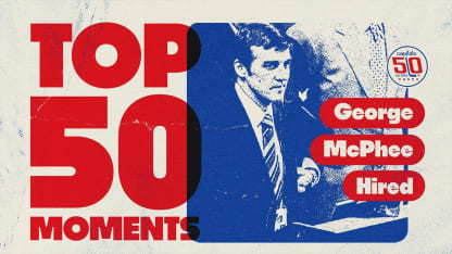 Capitals Top 50 Moments | George McPhee Hired