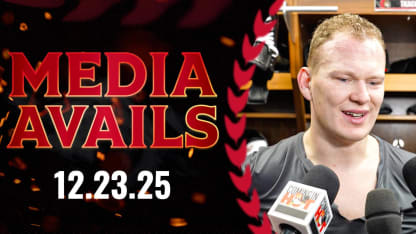 Brady Tkachuk Pregame Media vs BUF