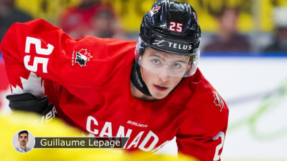 Mondial junior Canada Caleb Desnoyers sur les traces de son frère Elliot
