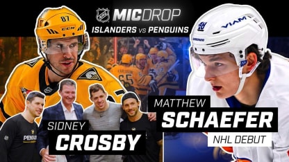 Mic Drop: Schaefer's NHL debut