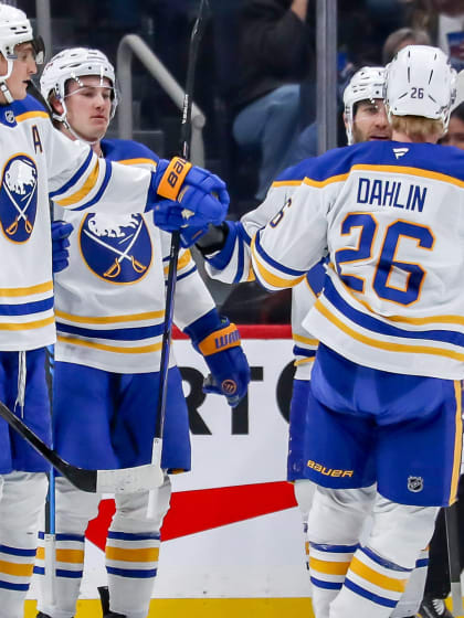 NHL EDGE stats Buffalo Sabres potential turnaround 2025-26