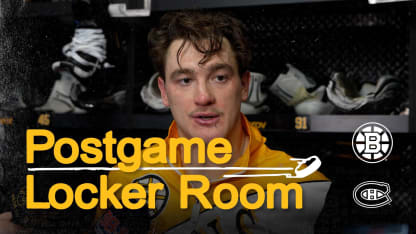 Locker Room Raw: Steeves, Arvidsson, Zadorov, Pastrnak
