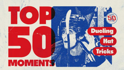 Capitals Top 50 Moments | Dueling Hat Tricks