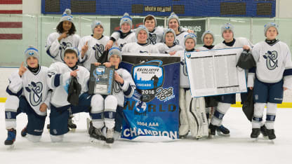 Young Laila with Cleveland Lumberjacks