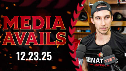 Dylan Cozens Pregame Media vs BUF