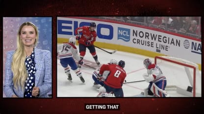 NHL EDGE: Ovechkin dominates in Game 1