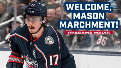 MARCHMENT WILL MAKE CBJ DEBUT TONIGHT! | Pregame Media