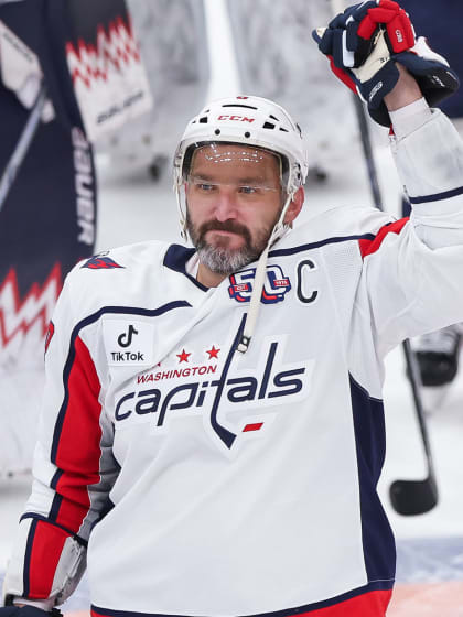 NHL EDGE stats Capitals Ovechkin numbers behind Gretzky goal scoring chase
