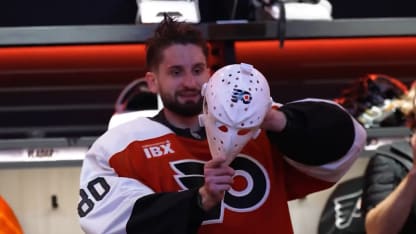 Philadelphia Flyers Bernie Parent Mask player of game