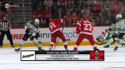 Energizer OT Winner: Dylan Larkin