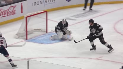 CBJ@LAK: Marchment scores PPG against Anton Forsberg