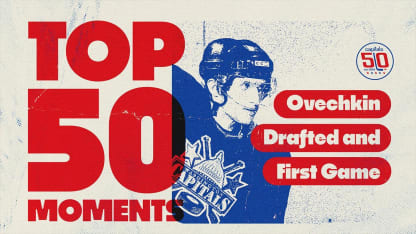 Top 50 Moments | Ovechkin Drafted and First Game