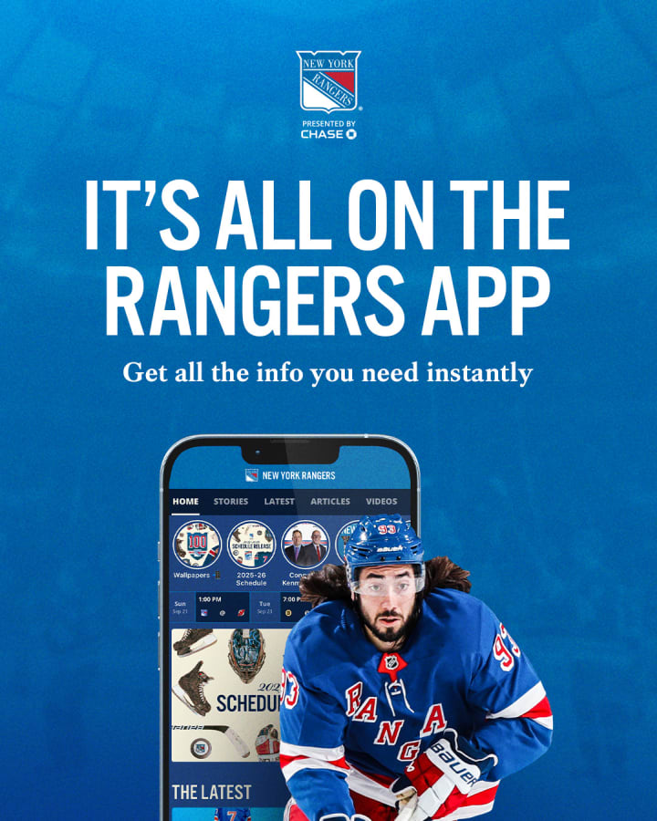 New York Rangers Official App
