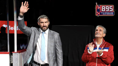 Alex Ovechkin goals record celebrated by Capitals owner Ted Leonsis