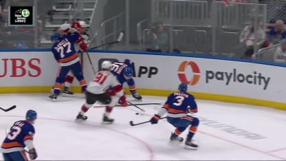 NJD@NYI: Pesce scores goal against David Rittich