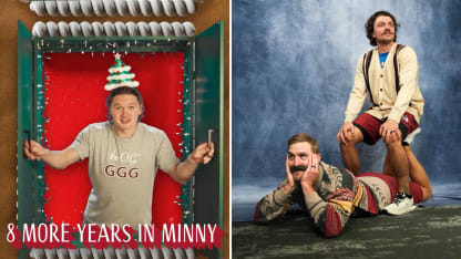 NHL teams holiday spirit before Christmas break