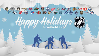 Holiday Greetings from the NHL stars