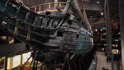 Rust and Mantha visit Vasa Museum in Sweden