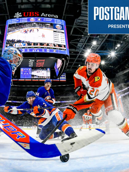 UBS Postgame Photos: Islanders 5, Ducks 2