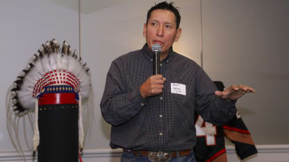 Brent Dodginghorse Willie O'Ree Community Hero Award Canada finalist 2