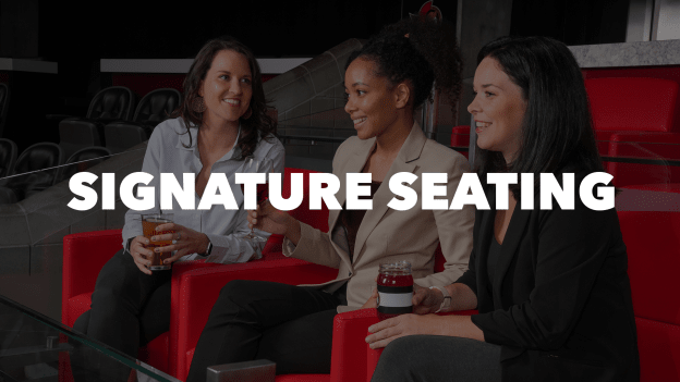 There's an array of signature seating options to suit your needs