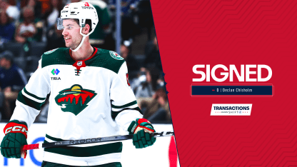 Capitals Sign Declan Chisholm