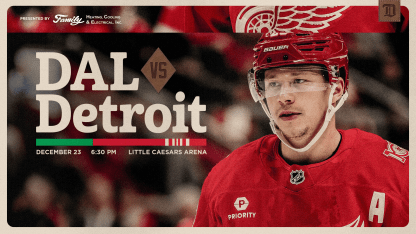 PREVIEW: Red Wings, Stars lace up their skates for Hockeytown Holidays Game on Tuesday
