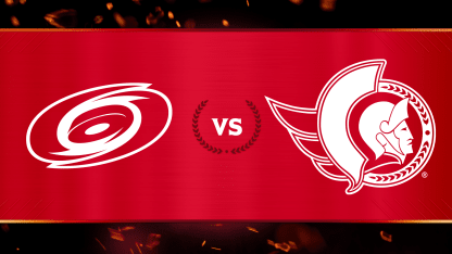 Carolina Hurricanes @ Ottawa Senators