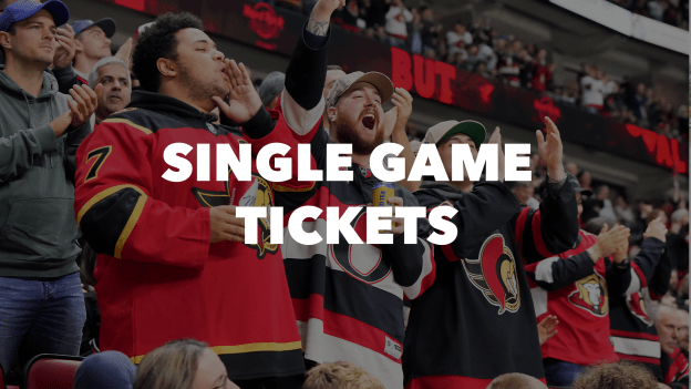 Experience the thrill of Sens hockey, secure your seats to an upcoming Sens game
