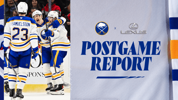 Byram’s ‘unbelievable performance’ lifts Sabres to 7th straight win