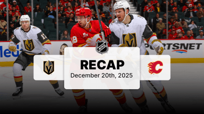 VGK at CGY | Recap